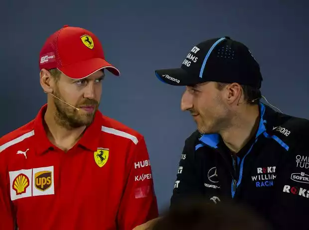 Sebastian Vettel, Robert Kubica Titel-Bild zur News: Sebastian Vettel, Robert Kubica