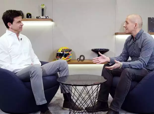 Toto Wolff und Stuart Codling Titel-Bild zur News: Toto Wolff und Stuart Codling