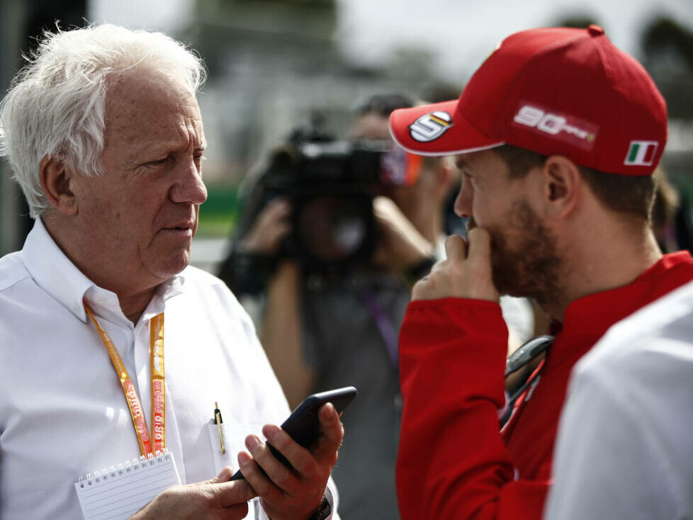 Charlie Whiting, Sebastian Vettel
