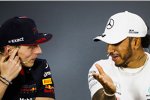 Max Verstappen (Red Bull) und Lewis Hamilton (Mercedes) 