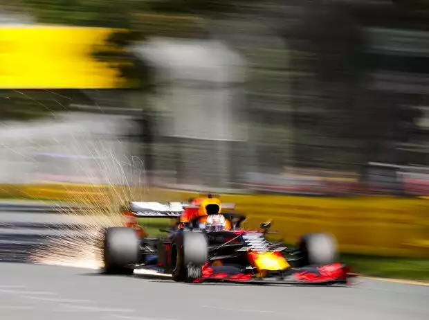 Max Verstappen, Funken Titel-Bild zur News: Max Verstappen, Funken