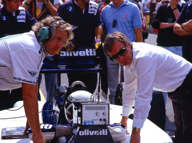 Bernie Ecclestone, Charlie Whiting, Riccardo Patrese