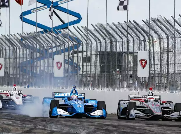 Felix Rosenqvist, Josef Newgarden, Will Power Titel-Bild zur News: Felix Rosenqvist, Josef Newgarden, Will Power