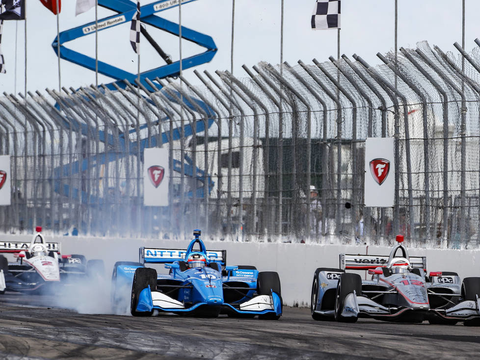 Felix Rosenqvist, Josef Newgarden, Will Power