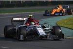 Antonio Giovinazzi (Alfa Romeo) und Lando Norris (McLaren) 