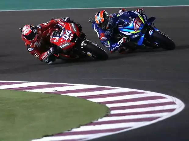 Andrea Dovizioso, Alex Rins Titel-Bild zur News: Andrea Dovizioso, Alex Rins