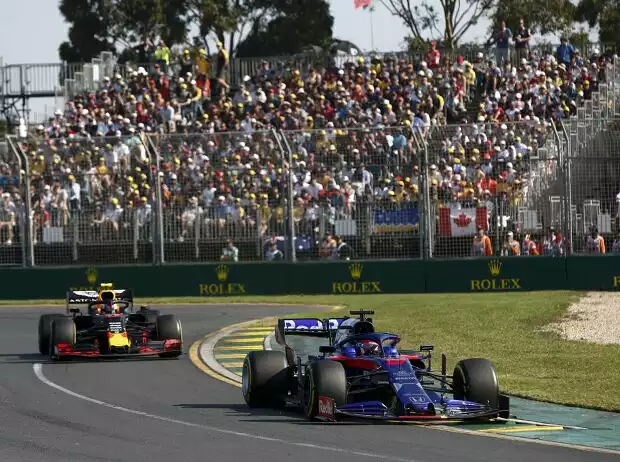 Titel-Bild zur News: Daniil Kwjat, Pierre Gasly