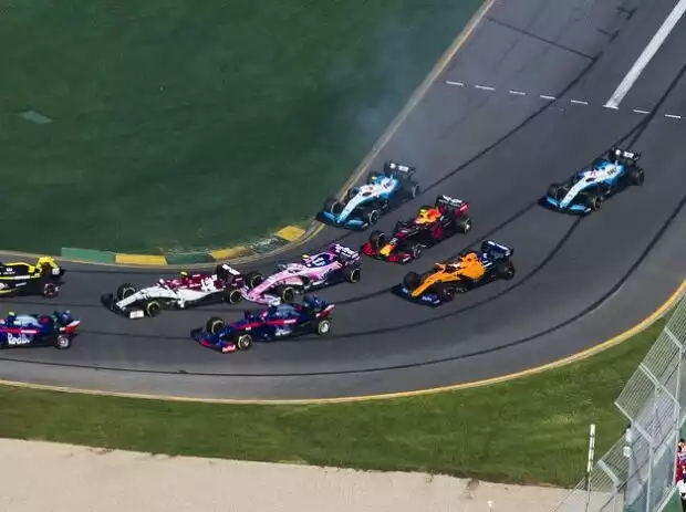 Titel-Bild zur News: Nico Hülkenberg, Romain Grosjean, Kimi Räikkönen, Lando Norris, Sergio Perez