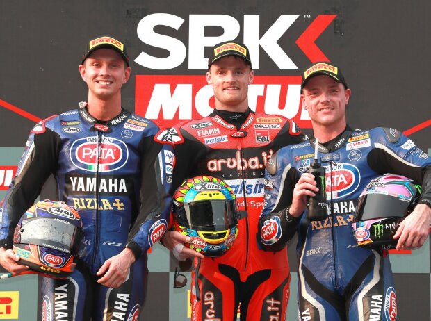 Alex Lowes, Michael van der Mark, Chaz Davies Alex Lowes, Michael van der Mark, Chaz Davies