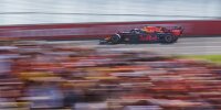 Bild zum Inhalt: Red-Bull-Pilot Max Verstappen freut sich: Honda-Topspeed "ist sehr gut"