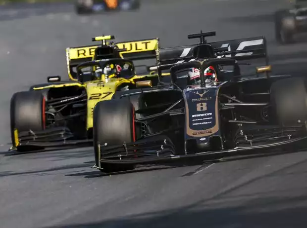 Romain Grosjean, Nico Hülkenberg Titel-Bild zur News: Romain Grosjean, Nico Hülkenberg