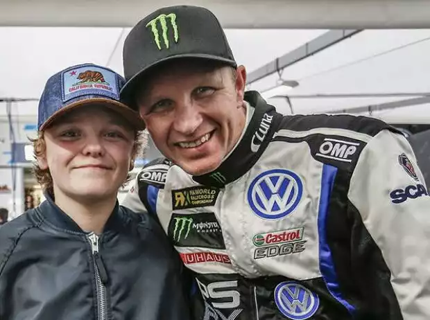 Titel-Bild zur News: Oliver Solberg und Petter Solberg
