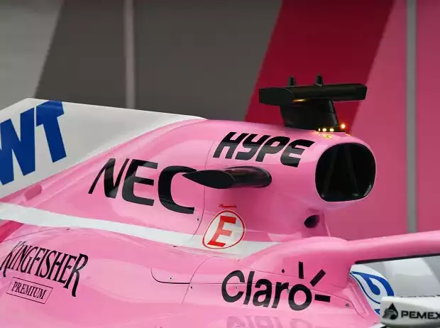 Lufthutze, Airbox, Racing Point Titel-Bild zur News: Lufthutze, Airbox, Racing Point