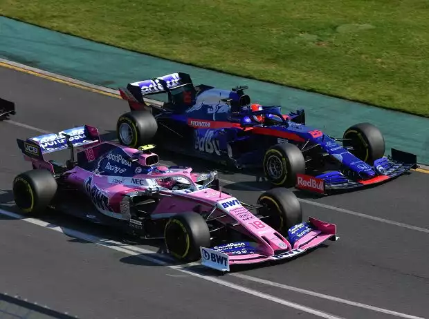Lance Stroll, Daniil Kwjat Titel-Bild zur News: Lance Stroll, Daniil Kwjat