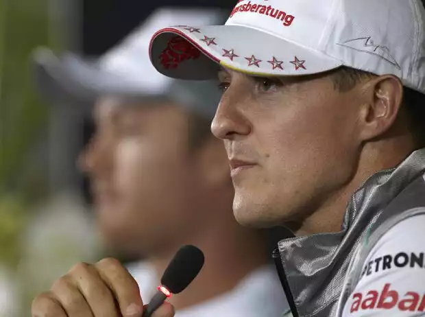 Michael Schumacher, Nico Rosberg Titel-Bild zur News: Michael Schumacher, Nico Rosberg