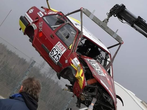 VW Jetta, Abschleppwagen, Unfall VW Jetta, Abschleppwagen, Unfall