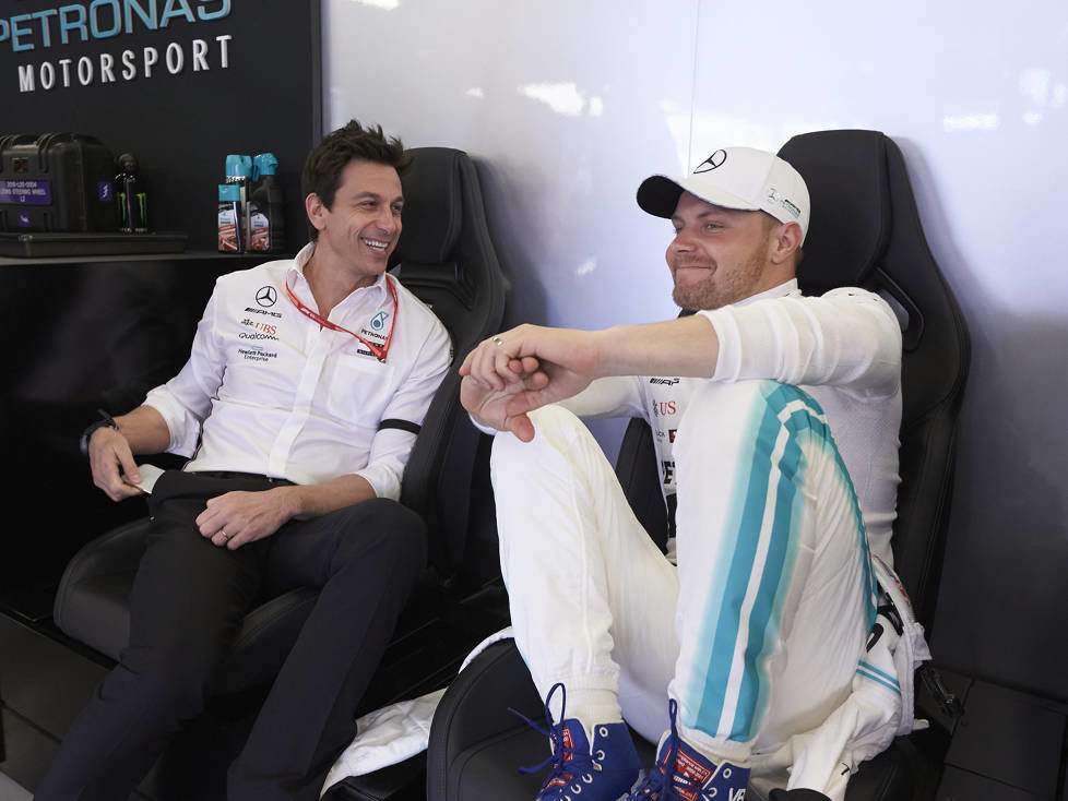 Toto Wolff, Valtteri Bottas