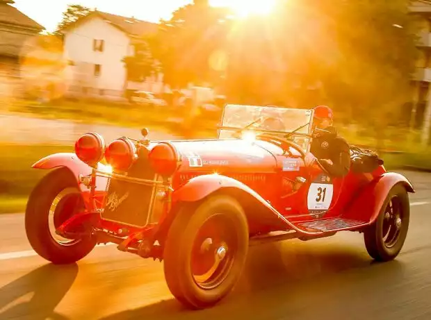 Alfa Romeo bei der Mille Miglia Titel-Bild zur News: Alfa Romeo bei der Mille Miglia