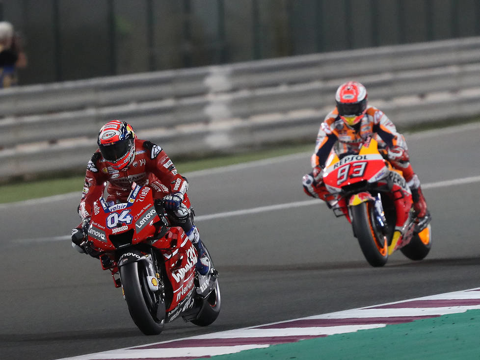 Andrea Dovizioso, Marc Marquez