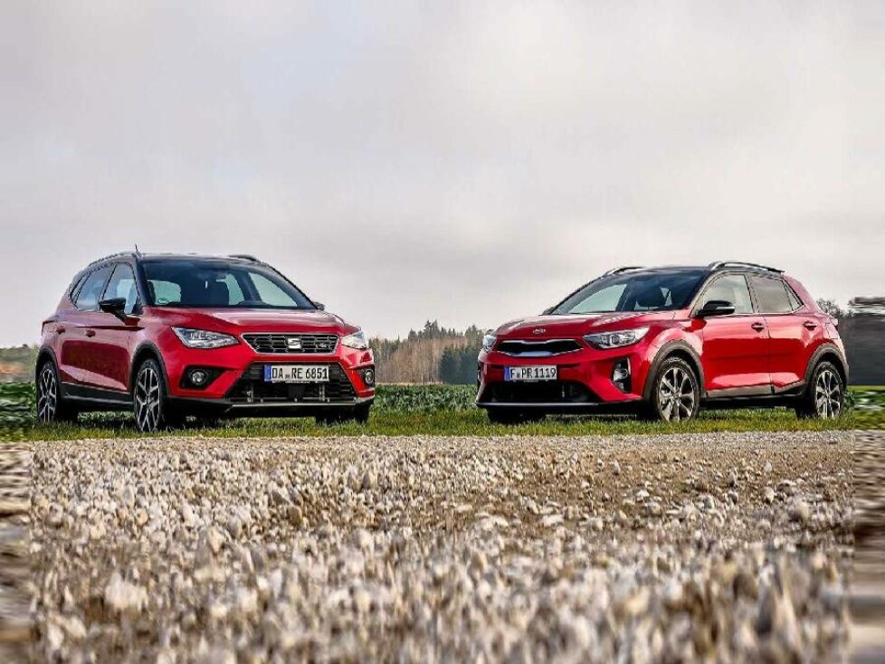 Vergleich Kia Stonic vs. Seat Arona 2019