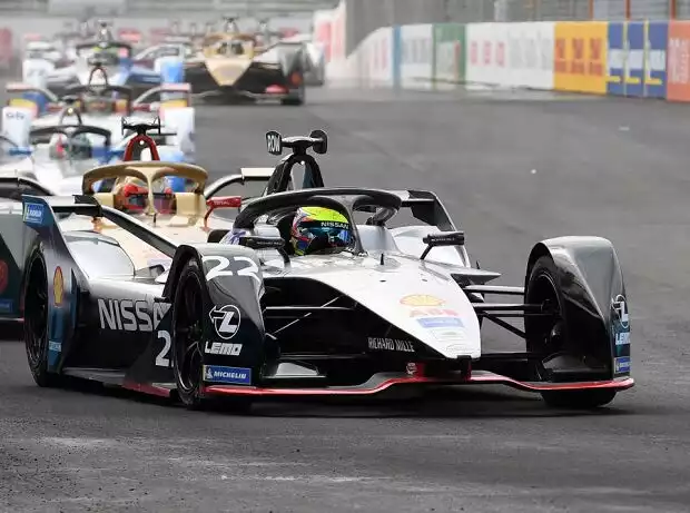 Oliver Rowland, Jean-Eric Vergne, Antonio Felix da Costa Titel-Bild zur News: Oliver Rowland, Jean-Eric Vergne, Antonio Felix da Costa