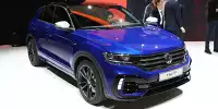 Bild zum Inhalt: VW T-Roc R (2019) erste Daten und Bilder: 300 PS und dicke Schürzen