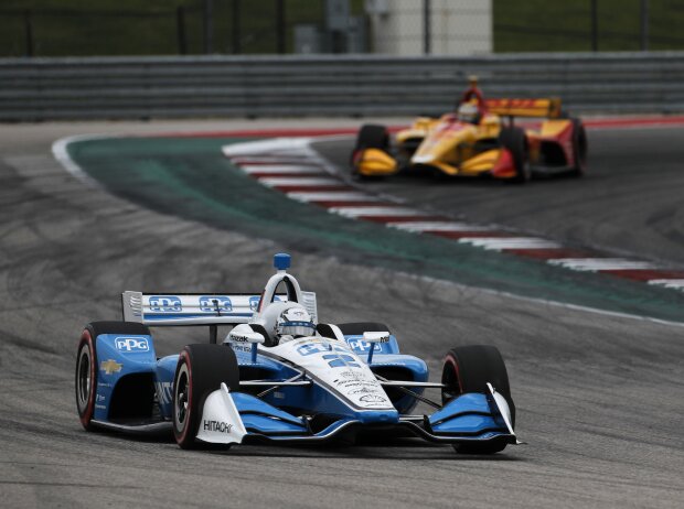 Josef Newgarden, Ryan Hunter-Reay Josef Newgarden, Ryan Hunter-Reay