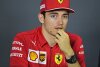 Charles Leclerc selbstkritisch: "Habe ziemlich viele Fehler gemacht"