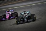 Lewis Hamilton (Mercedes) und Lance Stroll (Racing Point) 