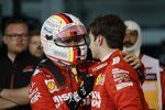 Sebastian Vettel (Ferrari) und Charles Leclerc (Ferrari) 