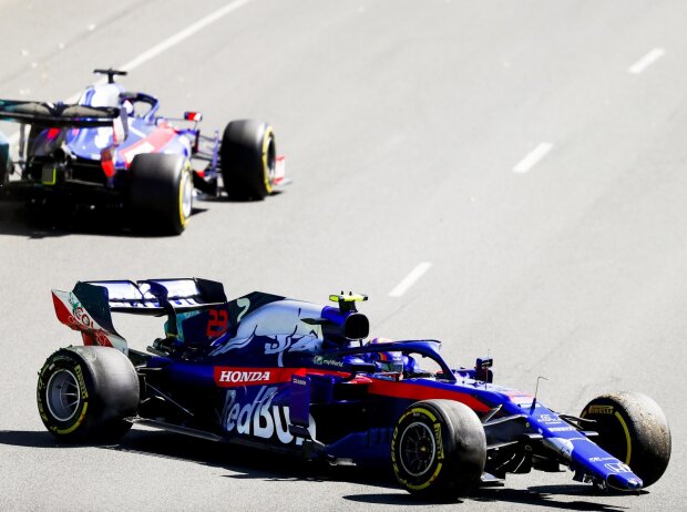 Alexander Albon, Daniil Kwjat