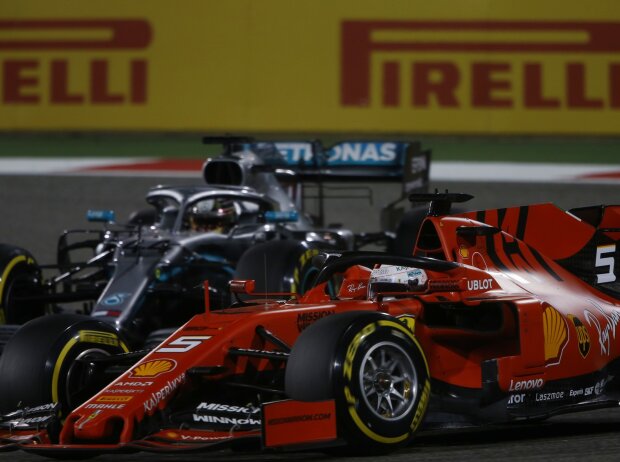 Sebastian Vettel, Lewis Hamilton Sebastian Vettel, Lewis Hamilton