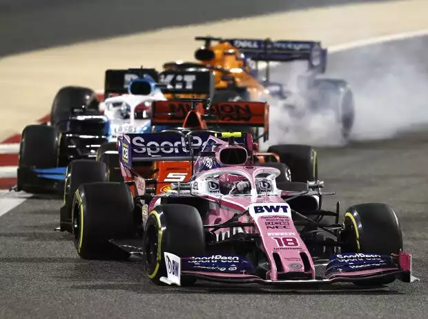 Titel-Bild zur News: Lance Stroll, Sebastian Vettel