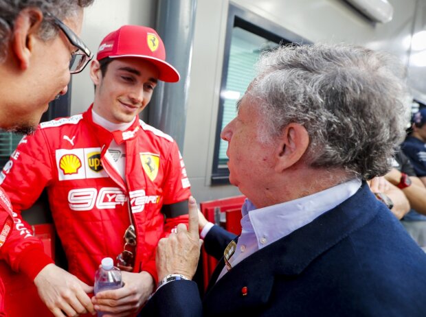 Jean Todt, Charles Leclerc Jean Todt, Charles Leclerc