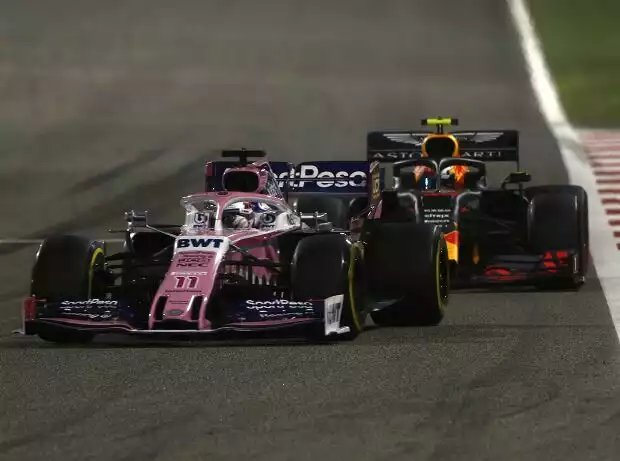 Sergio Perez, Pierre Gasly Titel-Bild zur News: Sergio Perez, Pierre Gasly