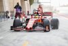 Bild zum Inhalt: Mick Schumachers erster Formel-1-Test im Ferrari: Beinahe Bestzeit!