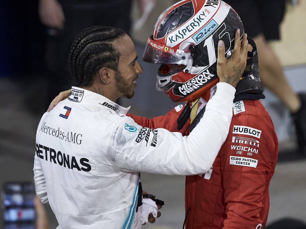 Lewis Hamilton, Charles Leclerc