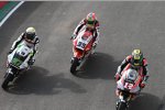 Somkiat Chantra (Honda Team Asia) und Mika Mäki 