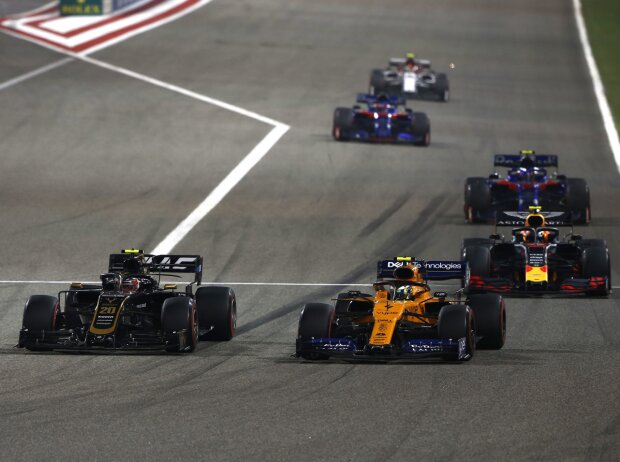 Kevin Magnussen, Lando Norris, Pierre Gasly, Alexander Albon Kevin Magnussen, Lando Norris, Pierre Gasly, Alexander Albon