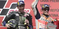 Bild zum Inhalt: Marquez über Rossi-Handshake: "Können uns gegenseitig respektieren"