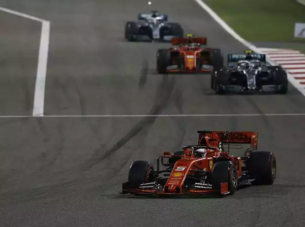 Sebastian Vettel, Valtteri Bottas, Charles Leclerc, Lewis Hamilton Titel-Bild zur News: Sebastian Vettel, Valtteri Bottas, Charles Leclerc, Lewis Hamilton