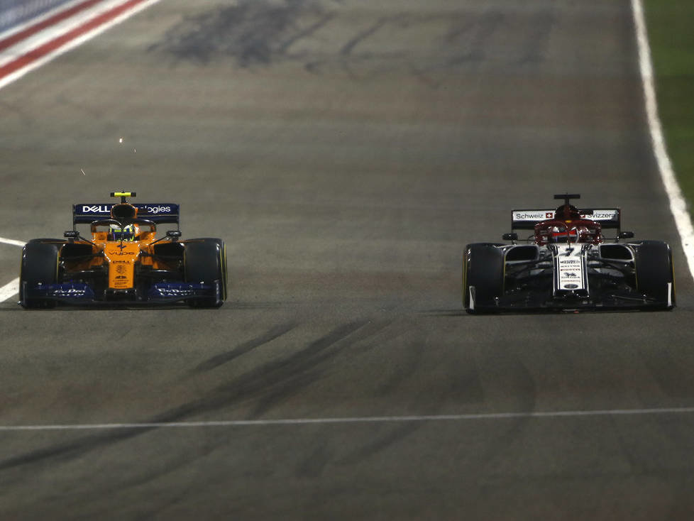 Kimi Räikkönen, Lando Norris