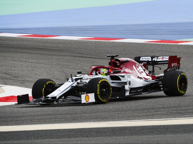 Mick Schumacher, Alfa Romeo C38 Mick Schumacher, Alfa Romeo C38