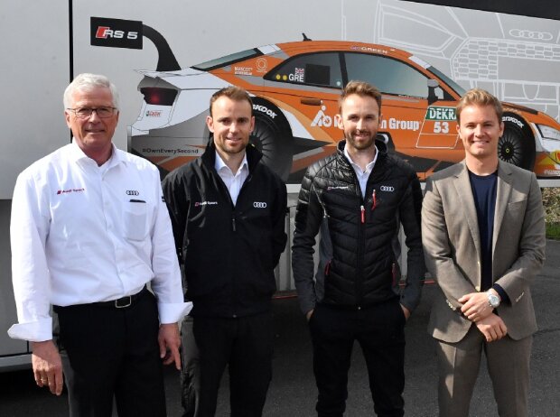 Arno Zensen, Jamie Green, Rene Rast, Nico Rosberg Arno Zensen, Jamie Green, Rene Rast, Nico Rosberg