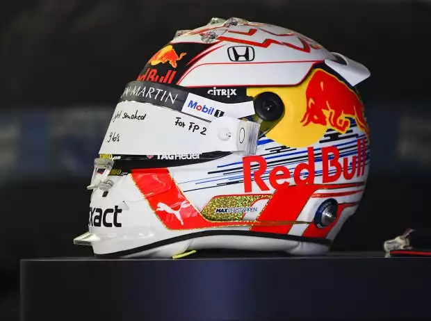 Schuberth-Helm von Max Verstappen Titel-Bild zur News: Schuberth-Helm von Max Verstappen