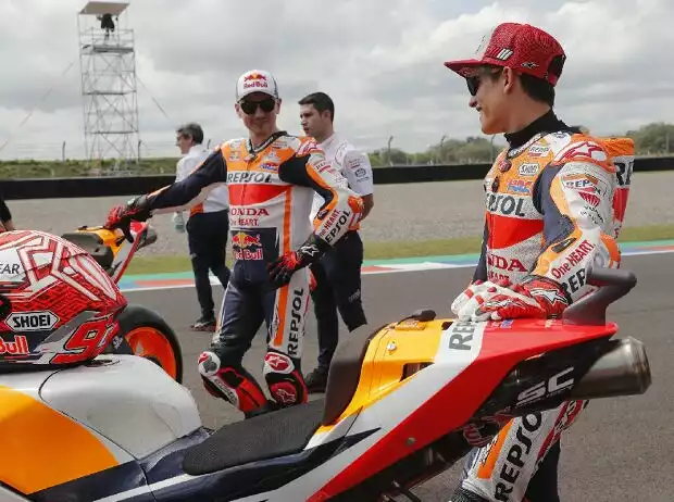 Titel-Bild zur News: Marc Marquez, Jorge Lorenzo