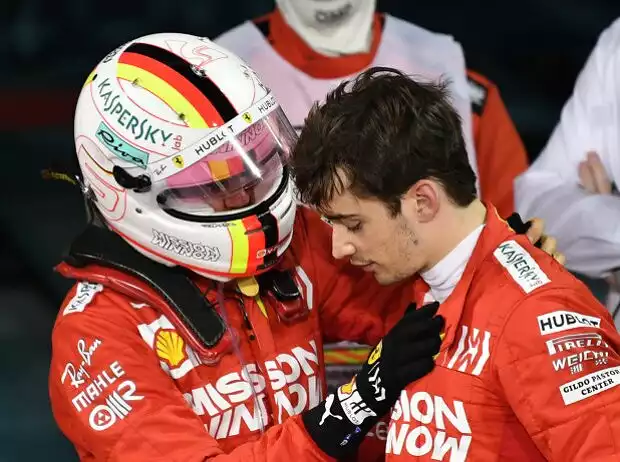 Sebastian Vettel, Charles Leclerc Titel-Bild zur News: Sebastian Vettel, Charles Leclerc