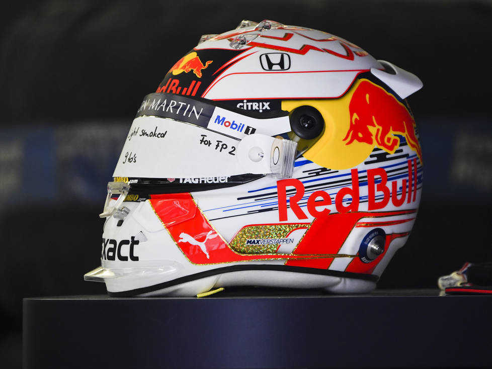 Schuberth-Helm von Max Verstappen