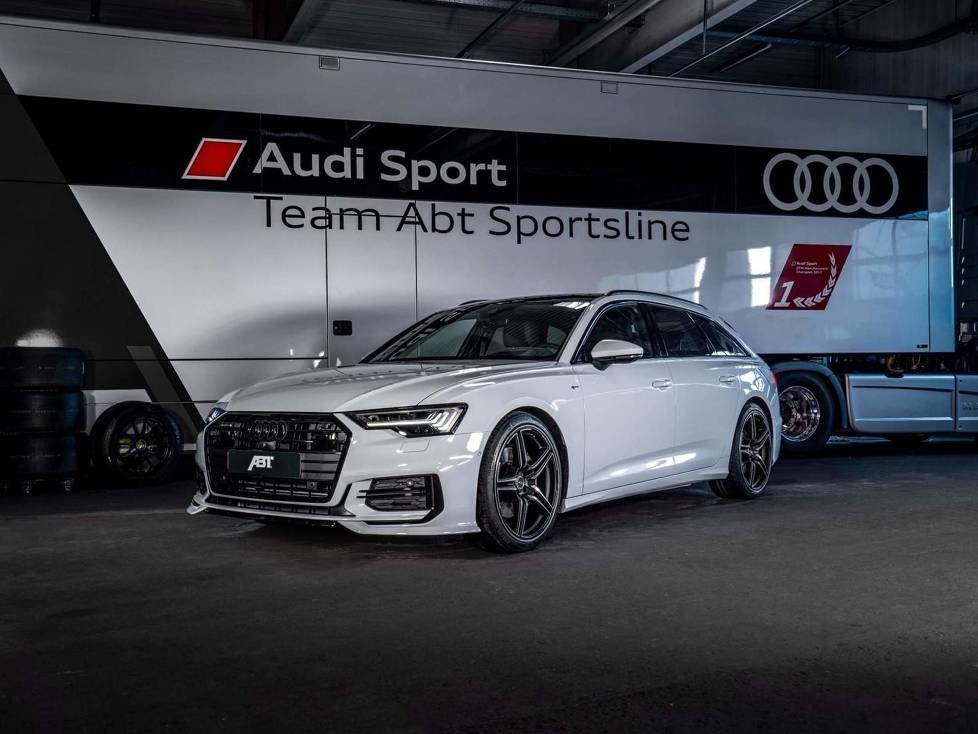 ABT A6 (2019), gletscherweiß mit Aeropaket