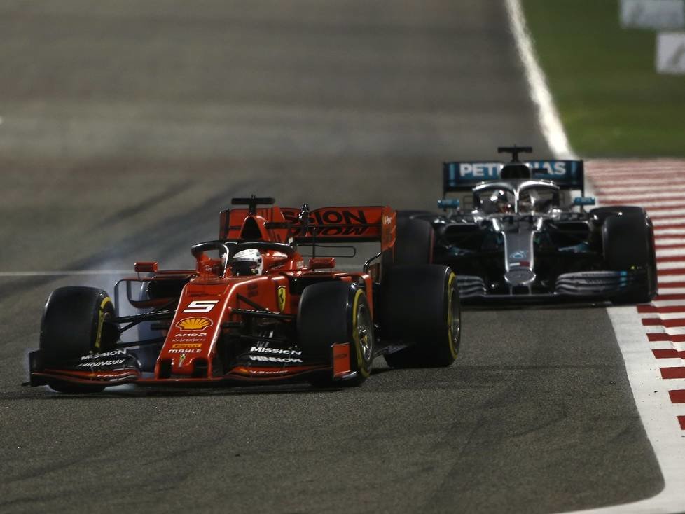 Sebastian Vettel, Lewis Hamilton